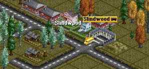 Slindwood with bus station