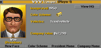 WWW Transport Company Status